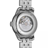 Tissot Le Locle Lady Automatic Diamonds Silver Dial Silver Steel Strap Watch For Women - T006.207.11.036.00