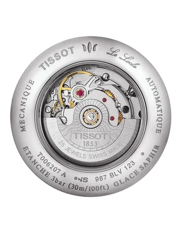 Tissot Le Locle Lady Automatic Diamonds Silver Dial Two Tone Steel Strap Watch For Women - T006.207.22.036.00