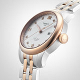 Tissot Le Locle Lady Automatic Diamonds Silver Dial Two Tone Steel Strap Watch For Women - T006.207.22.036.00
