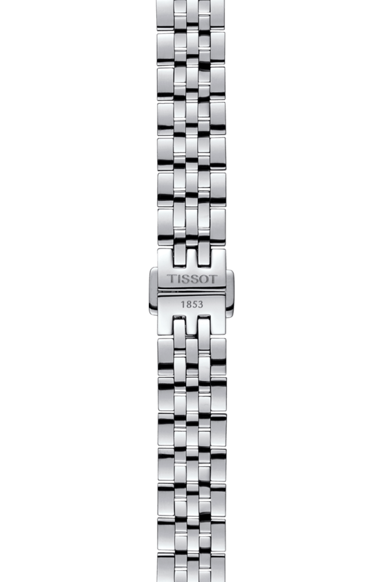 Tissot Le Locle Small Automatic Black Dial Silver Steel Strap Watch For Women - T41.1.183.54
