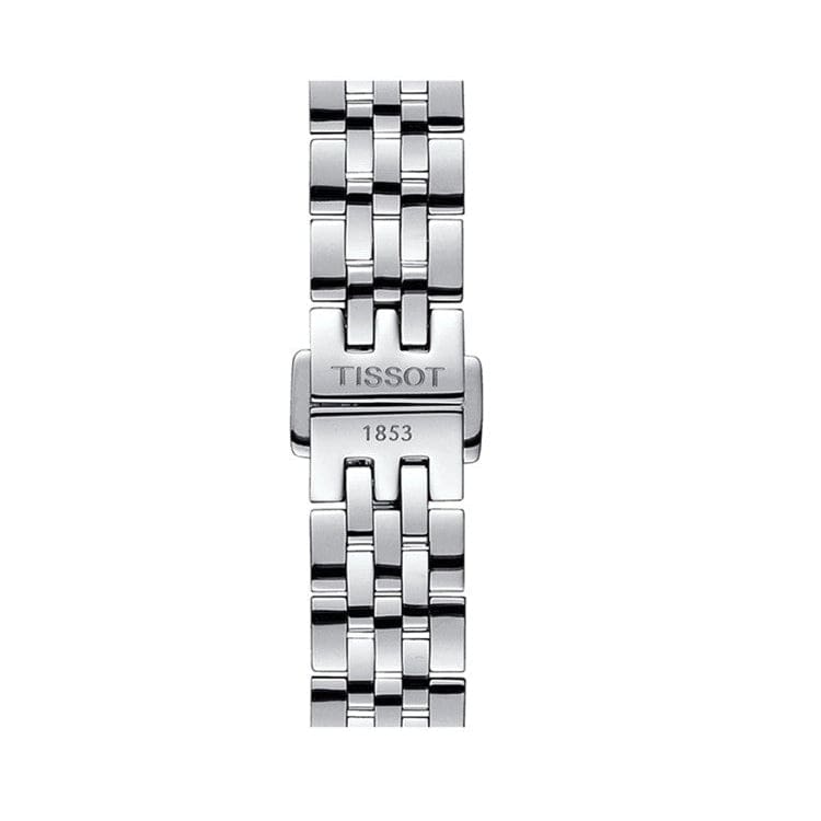 Tissot Le Locle Small Automatic Black Dial Silver Steel Strap Watch For Women - T41.1.183.54