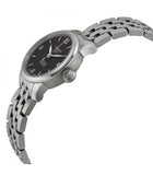Tissot Le Locle Small Automatic Black Dial Silver Steel Strap Watch For Women - T41.1.183.54