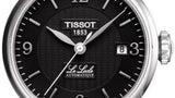 Tissot Le Locle Small Automatic Black Dial Silver Steel Strap Watch For Women - T41.1.183.54