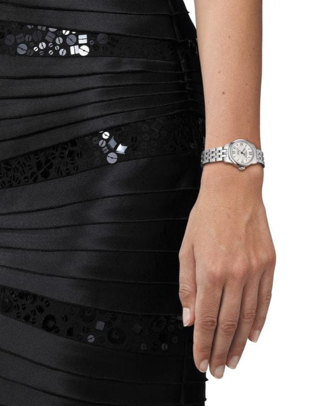 Tissot Le Locle Small Automatic Silver Dial Silver Steel Strap Watch For Women - T41.1.183.33