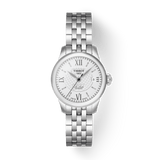 Tissot Le Locle Small Automatic Silver Dial Silver Steel Strap Watch For Women - T41.1.183.33