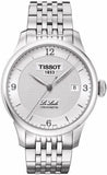 Tissot Le Locle Small Lady Automatic Silver Dial Silver Steel Strap Watch For Women - T41.1.183.34