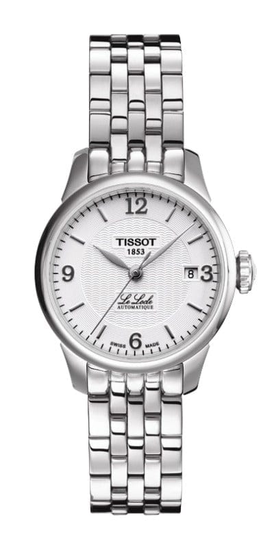 Tissot Le Locle Small Lady Automatic Silver Dial Silver Steel Strap Watch For Women - T41.1.183.34