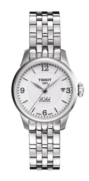 Tissot Le Locle Small Lady Automatic Silver Dial Silver Steel Strap Watch For Women - T41.1.183.34