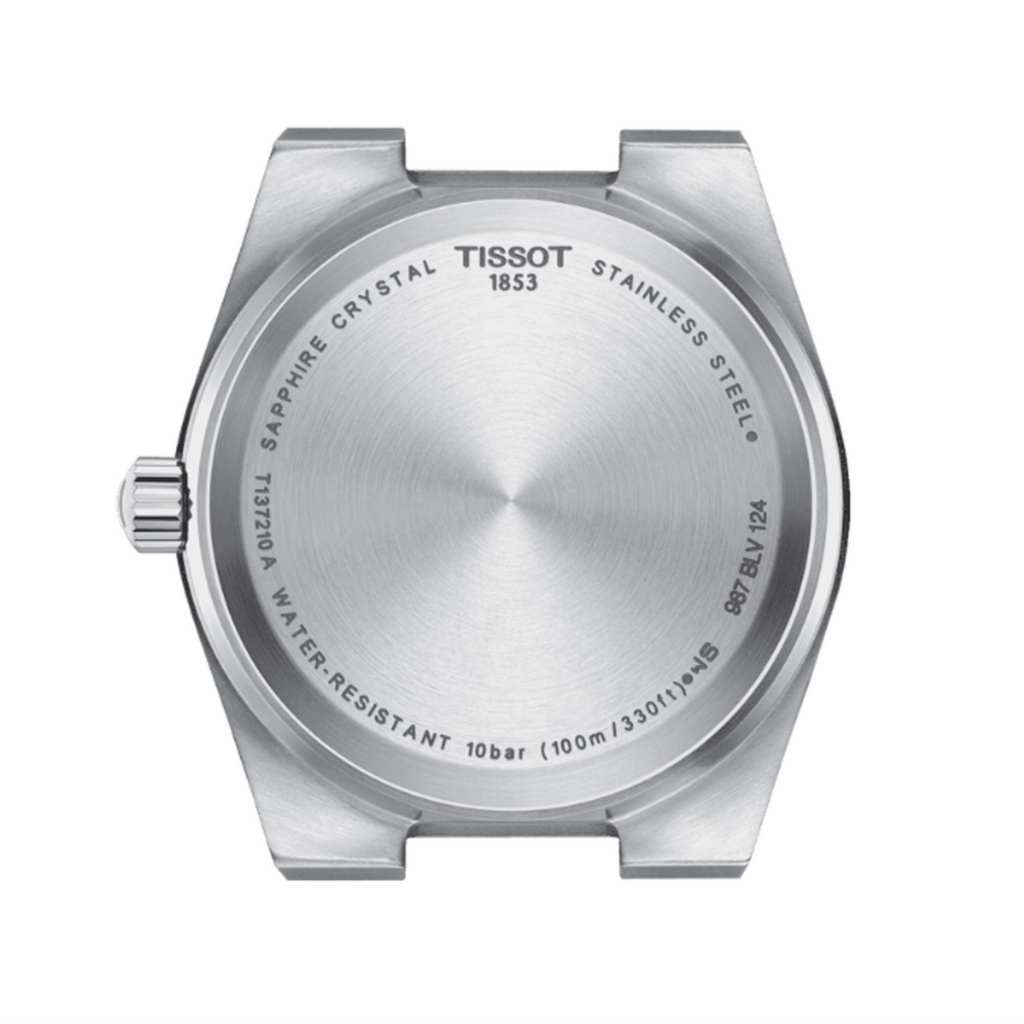 Tissot PRX Quartz Pink Dial Silver Steel Strap Watch for Women - T137.210.11.331.00