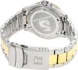 Tissot Seastar 1000 Black Dial Two Tone Steel Strap Watch for Women - T120.210.22.051.00