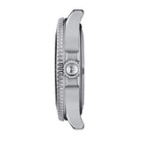 Tissot Seastar 1000 Lady Black Dial Silver Steel Strap Watch for Women - T120.210.11.051.00