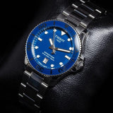 Tissot Seastar 1000 Lady Blue Dial Silver Steel Strap Watch For Women - T120.210.11.041.00