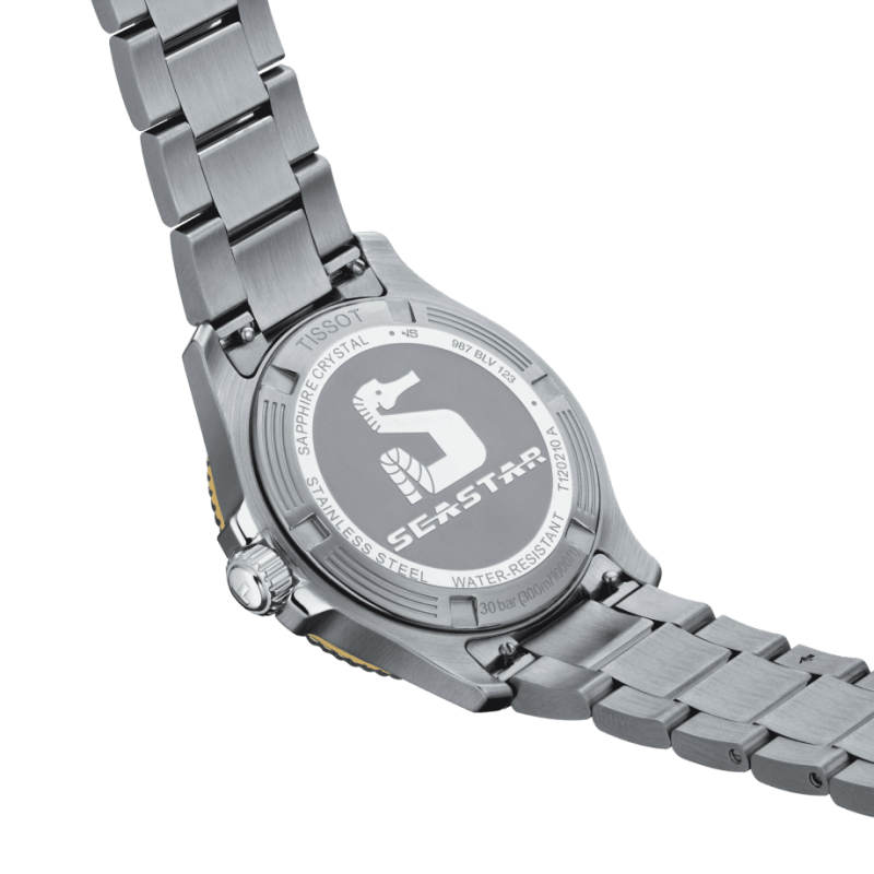 Tissot Seastar 1000 Lady White Dial Silver Steel Strap Unisex Watch - T120.210.11.011.00