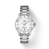 Tissot Seastar 1000 Lady White Dial Silver Steel Strap Unisex Watch - T120.210.11.011.00