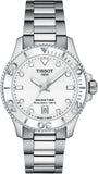 Tissot Seastar 1000 Lady White Dial Silver Steel Strap Unisex Watch - T120.210.11.011.00