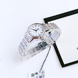 Tissot T Classic Carson Automatic White Dial Silver Steel Strap Watch For Women - T085.207.11.011.00