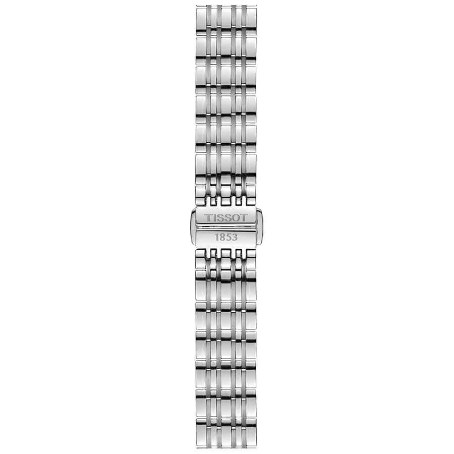 Tissot T Classic Carson Automatic White Dial Silver Steel Strap Watch For Women - T085.207.11.011.00