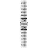 Tissot T Classic Carson Automatic White Dial Silver Steel Strap Watch For Women - T085.207.11.011.00