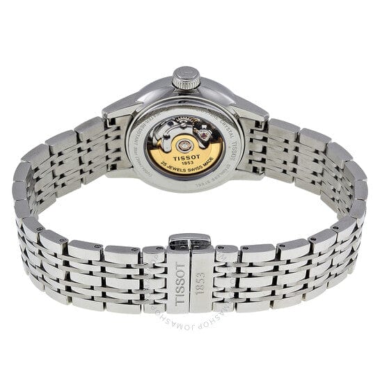 Tissot T Classic Carson Automatic White Dial Silver Steel Strap Watch For Women - T085.207.11.011.00