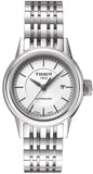 Tissot T Classic Carson Automatic White Dial Silver Steel Strap Watch For Women - T085.207.11.011.00