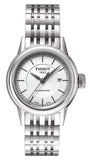 Tissot T Classic Carson Automatic White Dial Silver Steel Strap Watch For Women - T085.207.11.011.00
