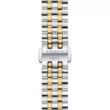 Tissot T Classic Carson Lady Premium Silver Dial Two Tone Steel Strap Watch For Women - T122.210.22.033.00