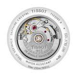 Tissot T Classic Carson Premium Automatic Lady Black Dial Silver Steel Strap Watch for Women - T122.207.11.051.00