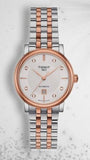 Tissot T Classic Carson Premium Diamonds White Dial Two Tone Steel Strap Watch for Women - T122.207.22.036.00