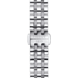 Tissot T Classic Carson Premium Lady Mother of Pearl Pink Dial Silver Steel Strap Watch For Women - T122.210.11.159.00