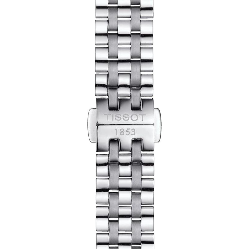 Tissot T Classic Carson Premium Pink Dial Silver Steel Strap Watch for Women - T122.210.11.159.00