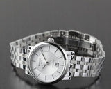 Tissot T Classic Carson Premium Silver Dial Silver Steel Strap Watch for Women - T122.207.11.031.00