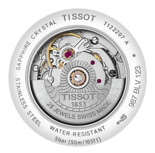 Tissot T Classic Carson Premium White Dial Two Tone Steel Strap Watch for Women - T122.207.22.031.00