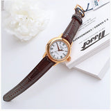 Tissot T Classic Carson White Dial Brown Leather Strap Watch For Women - T085.207.36.013.00