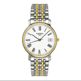 Tissot T Classic Desire Two Tone Quartz Watch For Women - T52.2.281.13