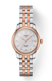 Tissot T Classic Le Locle Automatic Lady Silver Dial Two Tone Steel Strap Watch For Women - T006.207.22.036.00
