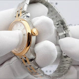 Tissot T Classic Le Locle Automatic Silver Dial Two Tone Steel Strap Watch For Women - T006.207.22.038.00