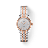 Tissot T Classic Le Locle Automatic Silver Dial Two Tone Steel Strap Watch For Women - T006.207.22.038.00