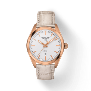 Tissot T Classic PR 100 Lady White Dial Watch For Women - T101.210.36.031.00