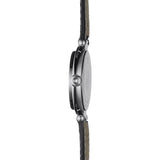 Tissot T Lady Flamingo Black Dial Black Leather Strap Watch For Women - T094.210.16.051.00