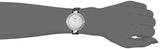 Tissot T Lady Flamingo Mother of Pearl White Dial Black Leather Strap Watch for Women - T094.210.16.111.00