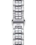 Tissot T Lady Flamingo Mother of Pearl White Dial Silver Steel Strap Watch For Women - T094.210.11.111.00