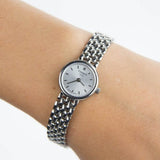 Tissot T Lady Lovely Silver Dial Silver Steel Strap Watch For Women - T058.009.11.031.00