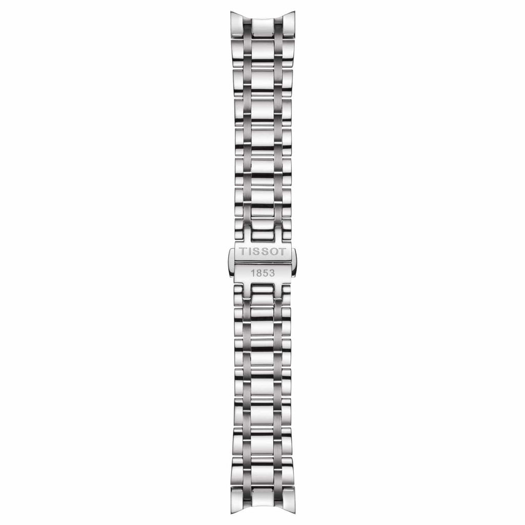 Tissot T Trend Couturier White Dial Silver Steel Strap Watch For Women - T035.210.11.011.00