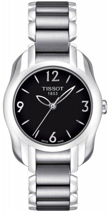 Tissot T Wave Black Dial Watch For Women - T023.210.11.057.00