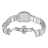 Tissot T Wave Diamonds Mother of Pearl Dial Silver Steel Strap Watch for Women - T02.1.285.74