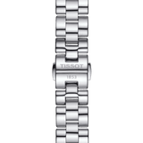 Tissot T Wave Diamonds White Dial Silver Steel Strap Watch For Women - T112.210.11.036.00