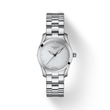 Tissot T Wave Diamonds White Dial Silver Steel Strap Watch For Women - T112.210.11.036.00