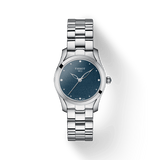 Tissot T Wave II Blue Dial Silver Steel Strap Watch For Women - T112.210.11.046.00