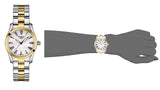 Tissot T Wave Quartz Mother of Pearl Dial Two Tone Steel Strap Watch for Women - T112.210.22.113.00