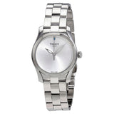 Tissot T Wave Silver Dial Silver Steel Strap Watch For Women - T112.210.11.031.00